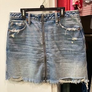 ABERCROMBIE & FITCH DENIM SKIRT